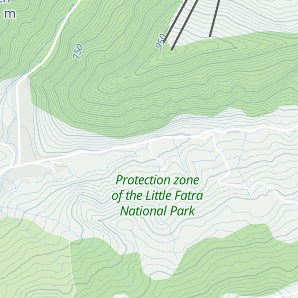 Map of Chata Potôčik Zázrivá