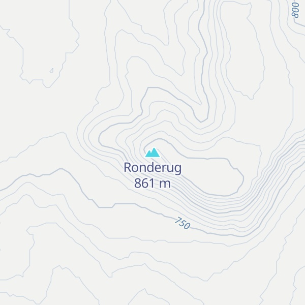 Map of Ronderug
