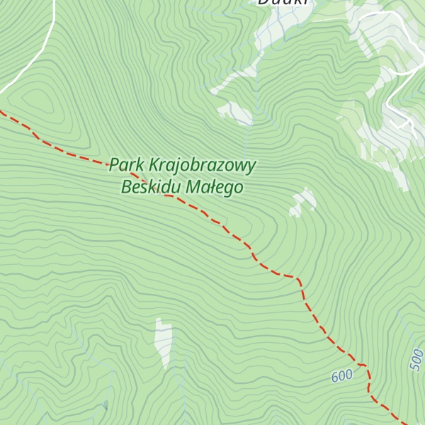 Map of Suchy Wierch