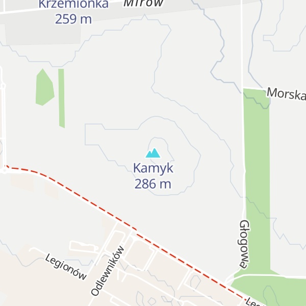 Map of Kamyk