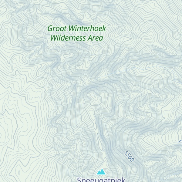 Map of Medina Peak