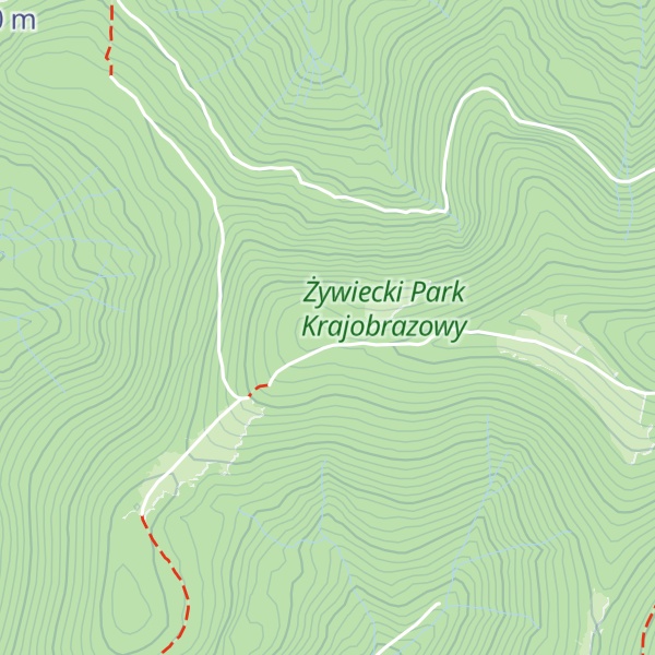 Map of Redykalny Wierch
