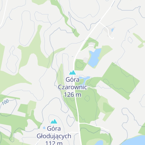 Map of Góra Czarownic