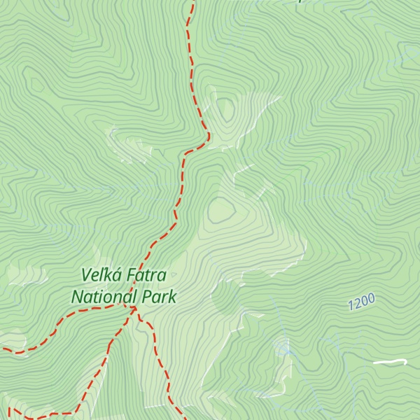 Map of Tanečnica