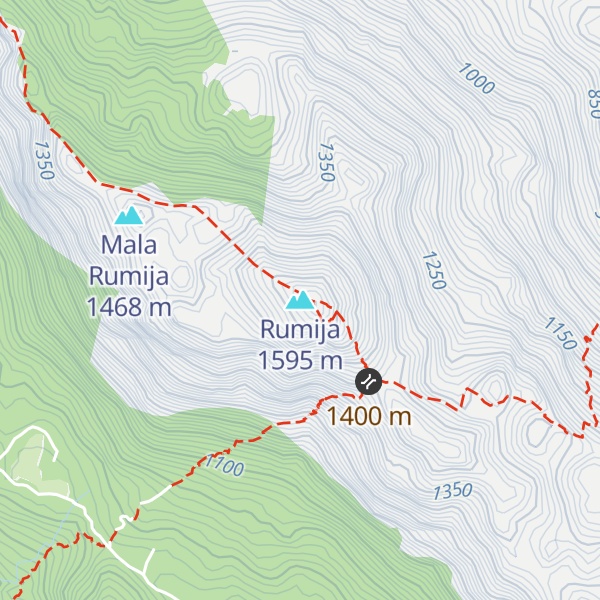 Map of Rumija