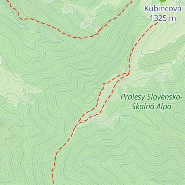 Map of Skalná Alpa