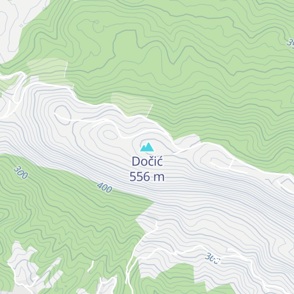 Map of Dočić