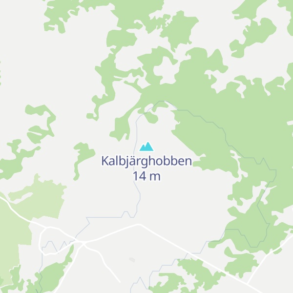Map of Kalbjärghobben