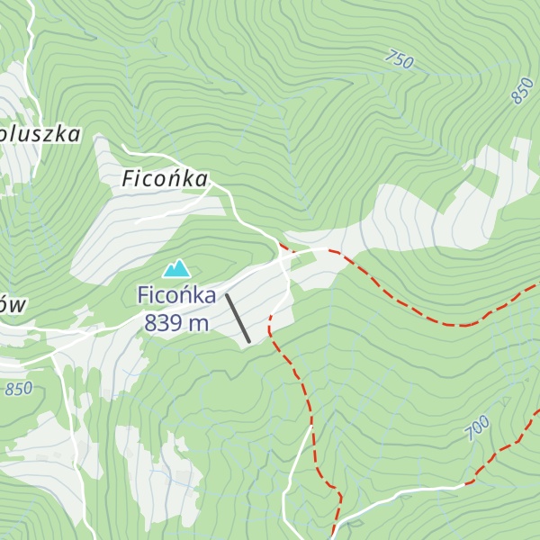 Map of Stacja Turystyczna Abrahamów