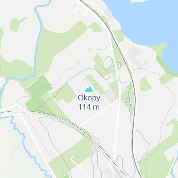 Map of Okopy
