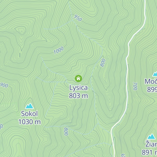 Map of Lysica