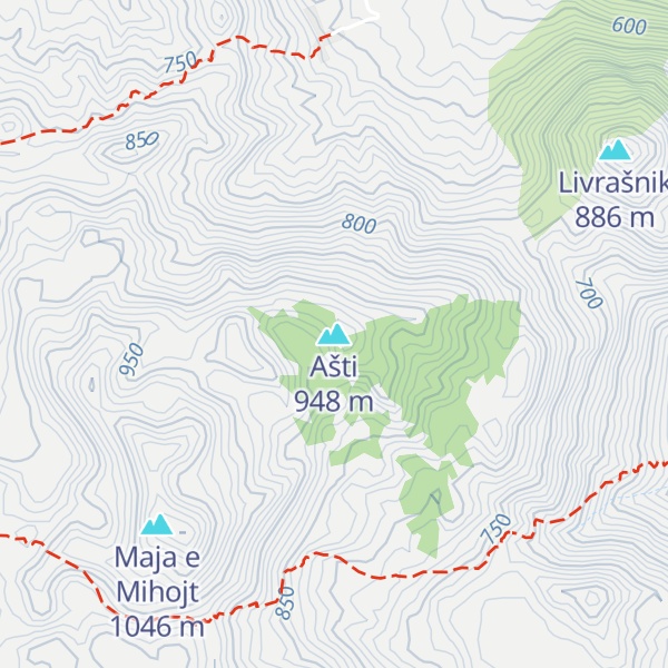 Map of Ašti