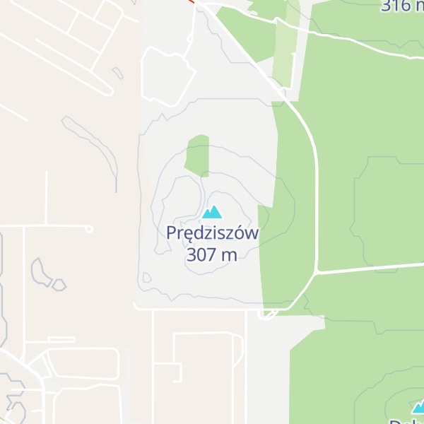Map of Prędziszów