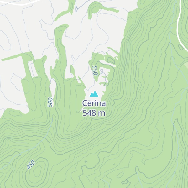 Map of Cerina