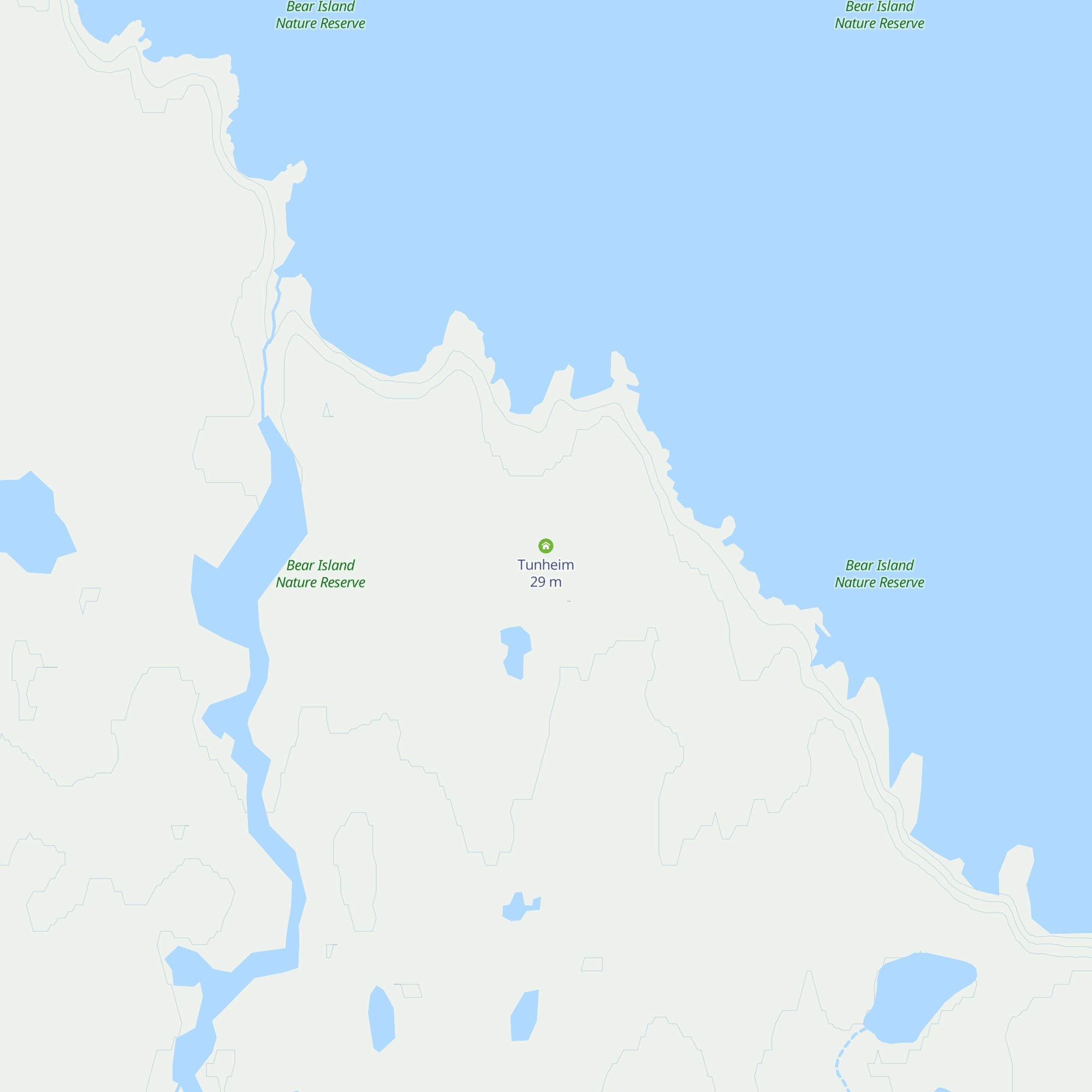 Tunheim map