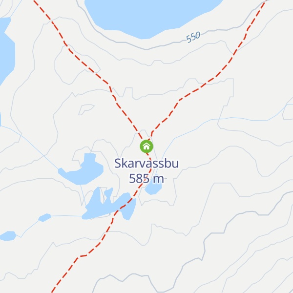 Map of Skarvassbu