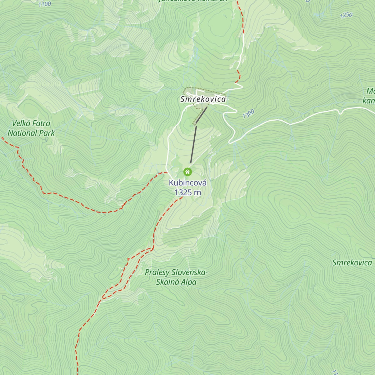 Chata Sólo map