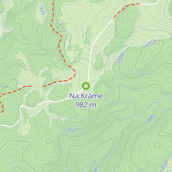 Map of Na Kráme