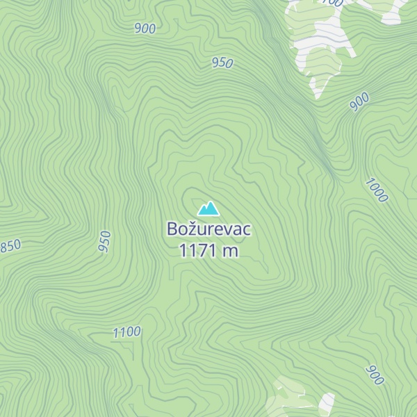 Map of Božurevac