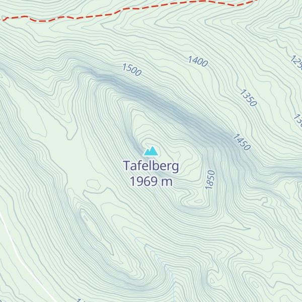 Map of Tafelberg