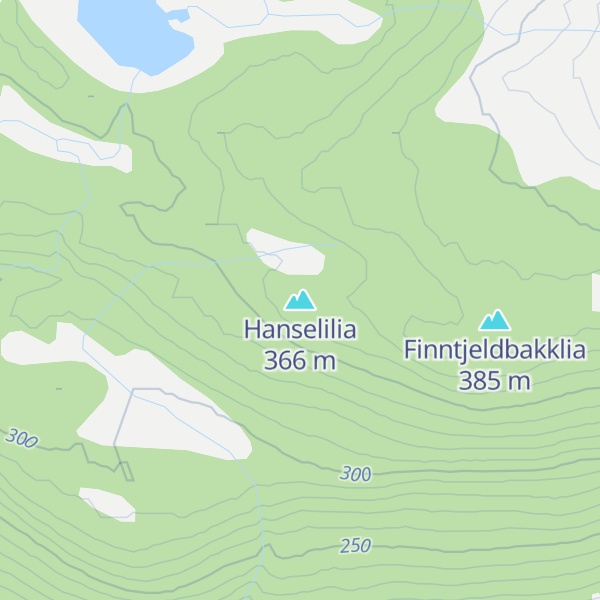 Map of Hanselilia
