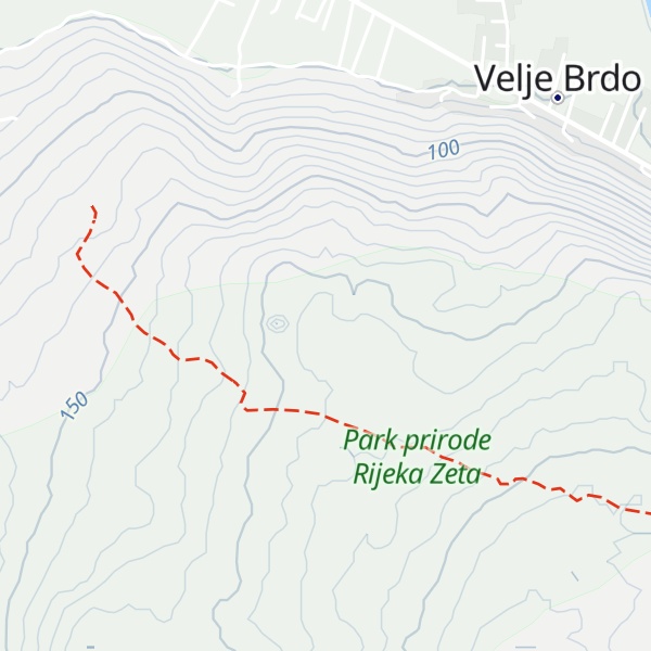 Map of Mali šanac