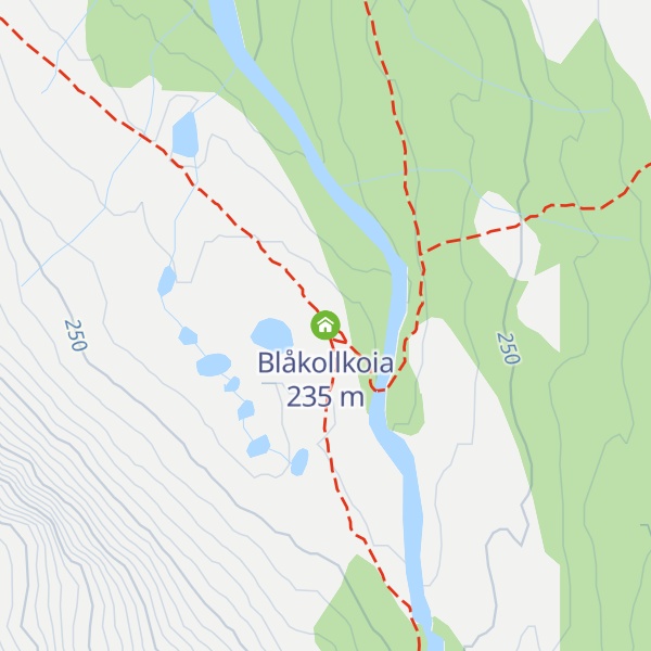 Map of Blåkollkoia
