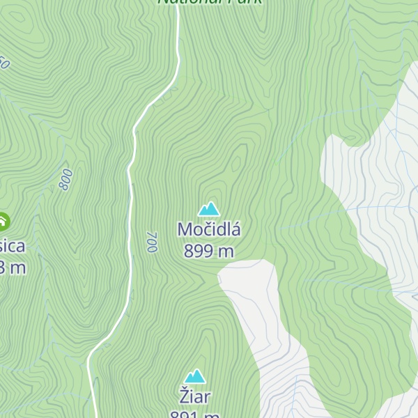 Map of Močidlá