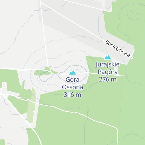 Map of Góra Ossona