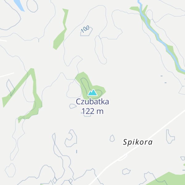 Map of Czubatka