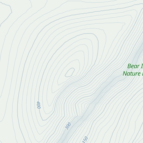 Map of Verdande/Miseryfjellet