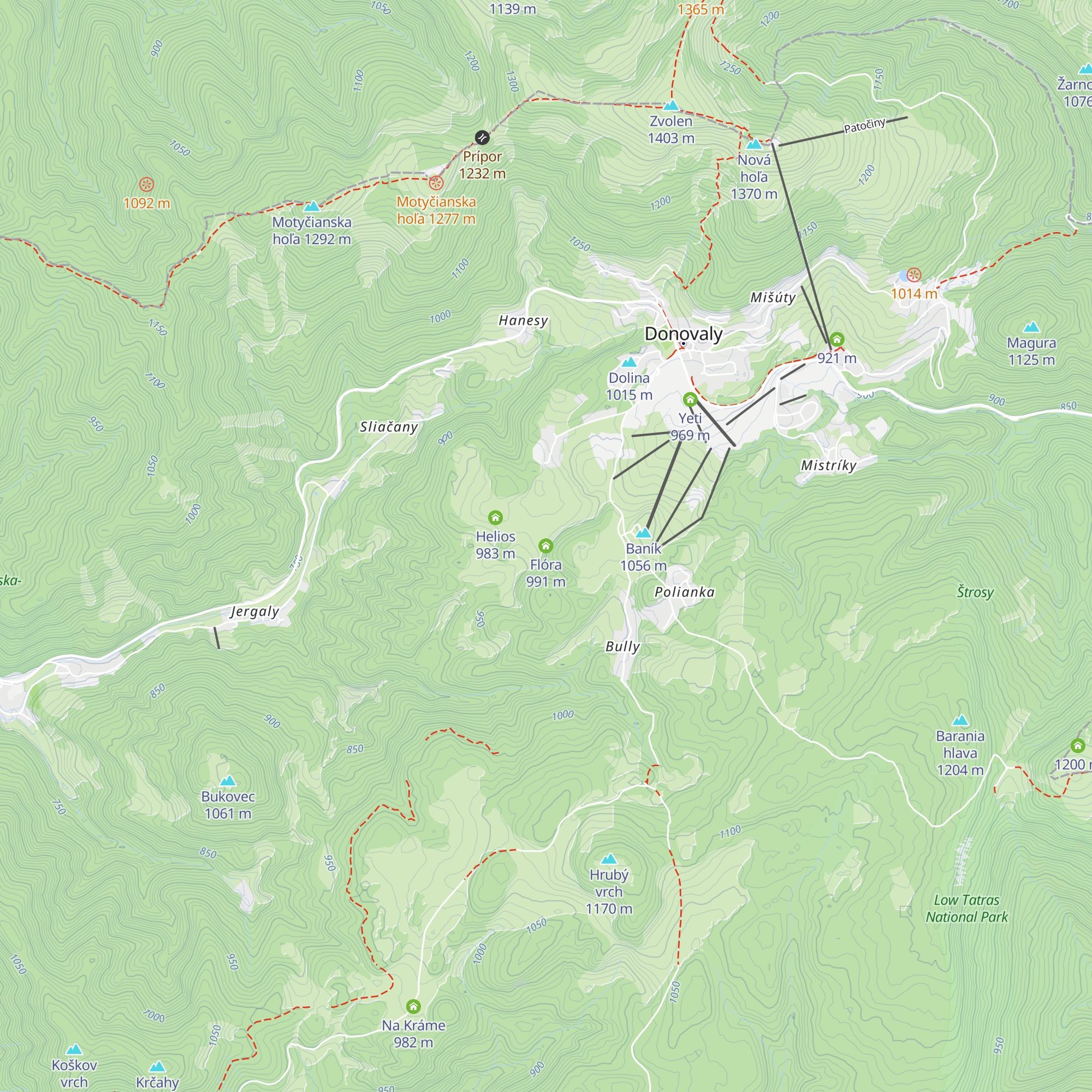 Flóra map