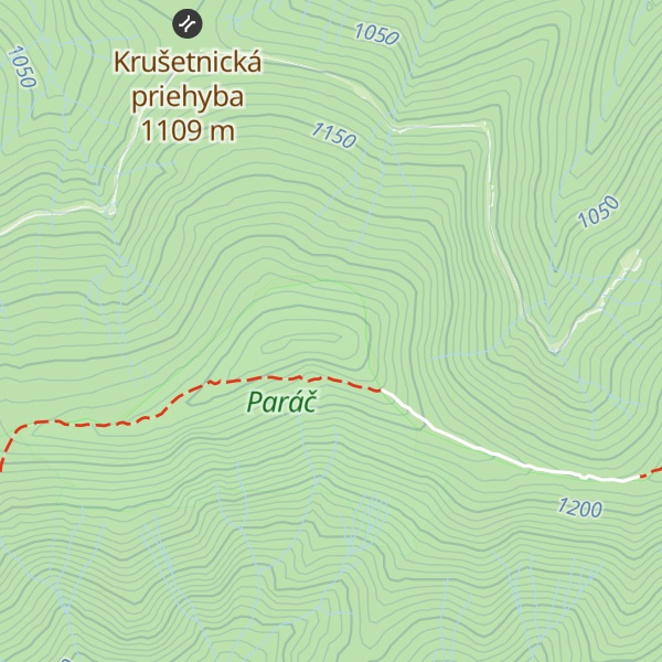 Map of Paráč