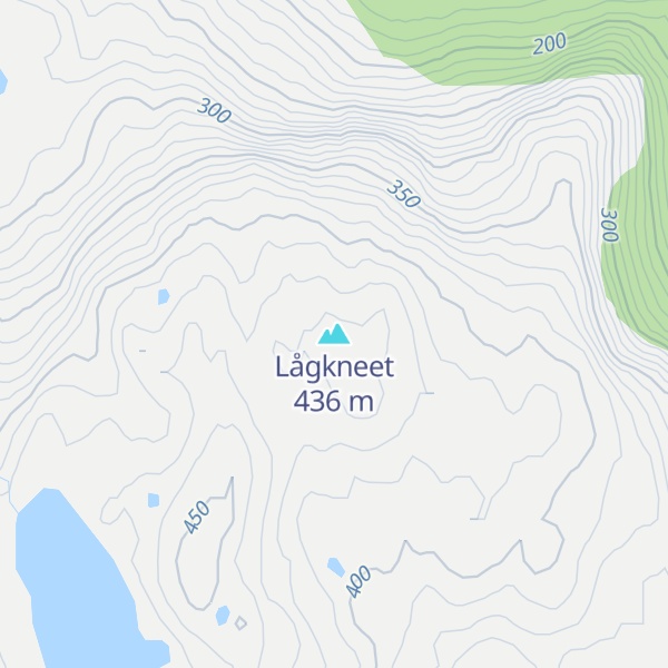 Map of Lågkneet