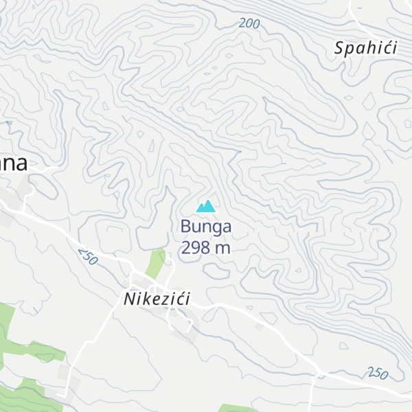 Map of Bunga