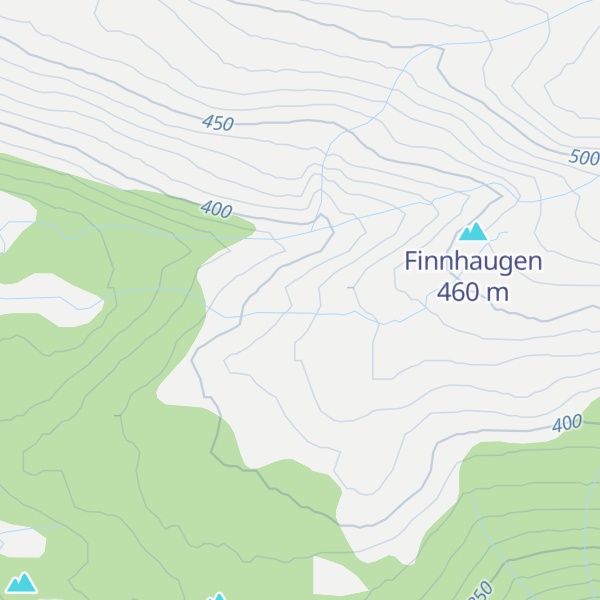 Map of Finntjeldbakkpynten