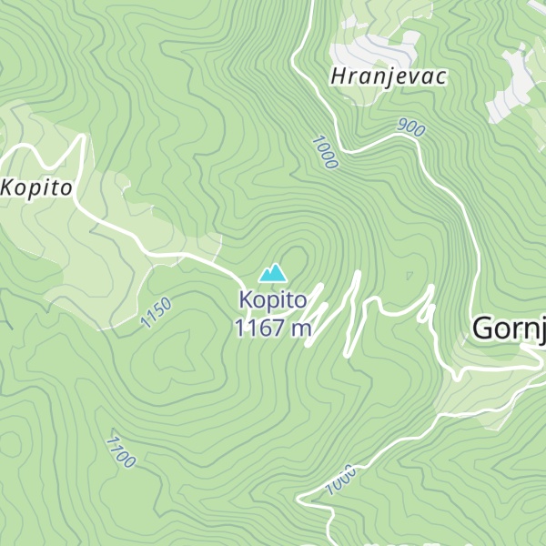 Map of Kopito