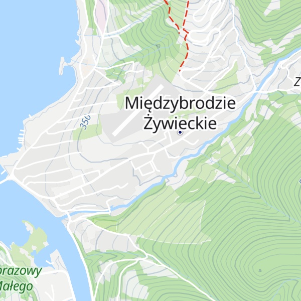 Map of Chatka pod Żarem