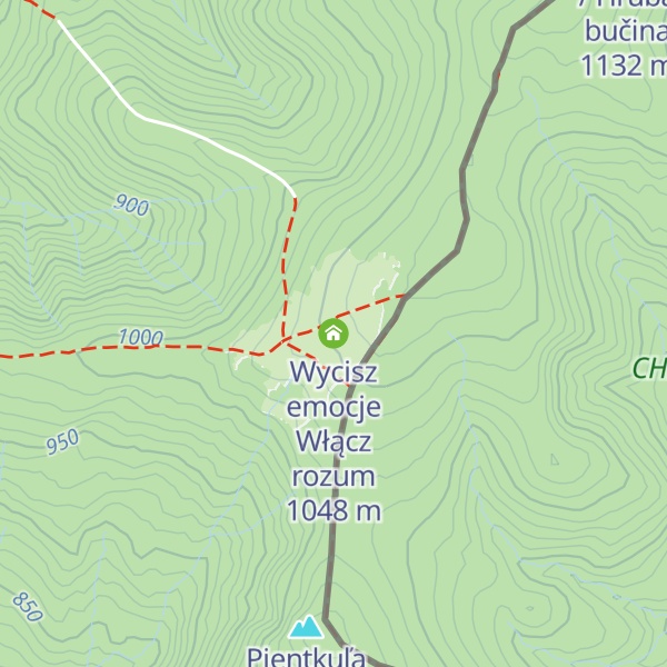 Map of Wycisz emocje Włącz rozum