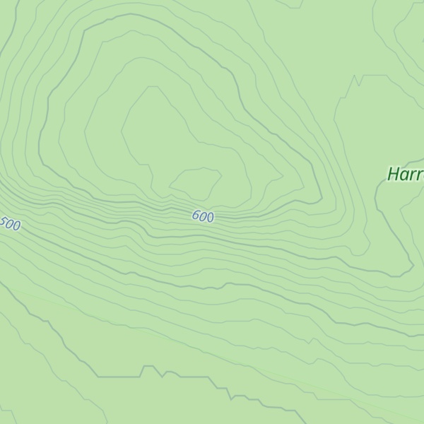 Map of Harrejaureliden