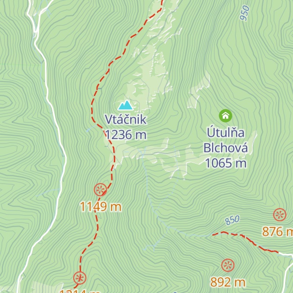 Map of Kaliská