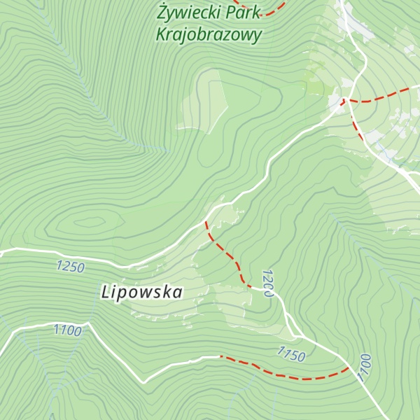 Map of Schronisko PTTK na Hali Lipowskiej