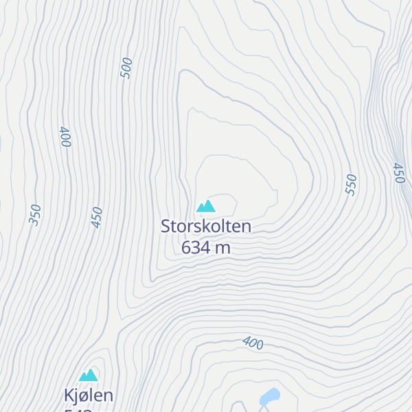Map of Storskolten