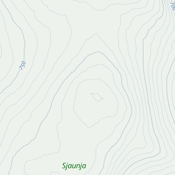 Map of Loametjåhkkå