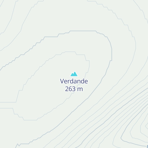 Map of Verdande