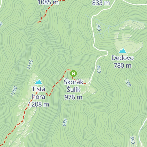 Map of Škorák Šulík