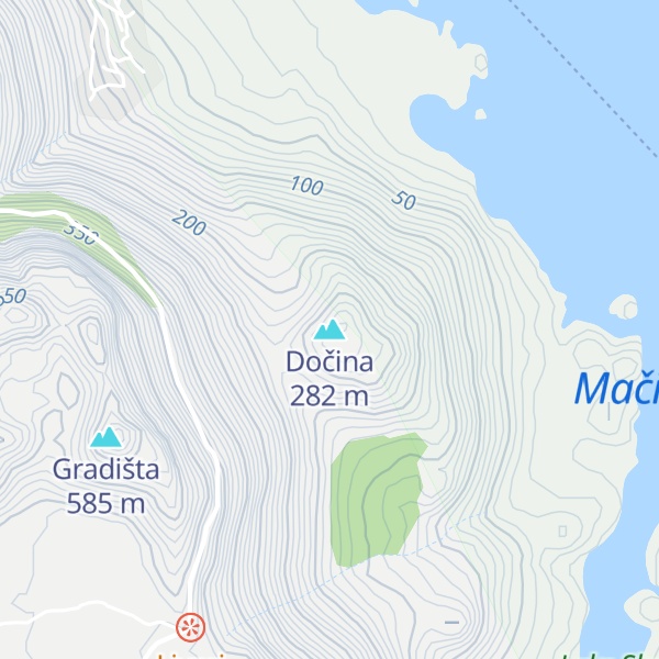 Map of Dočina