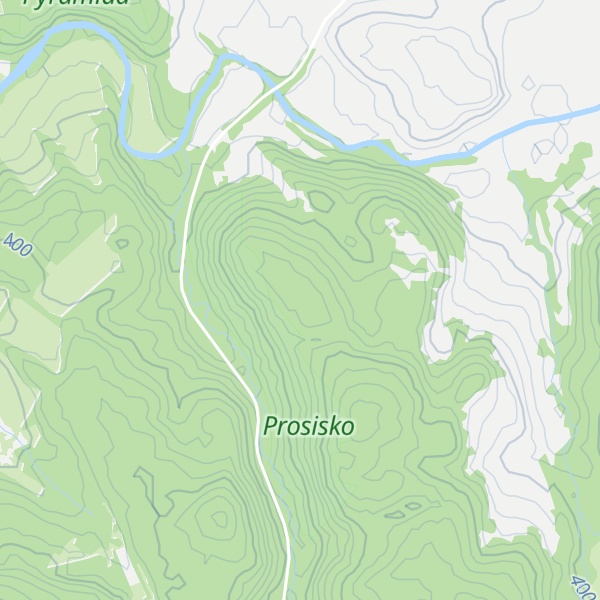 Map of Prosisko