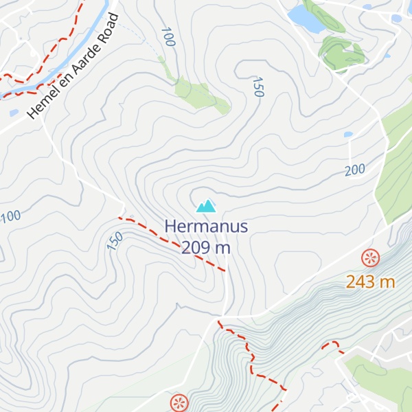 Map of Hermanus