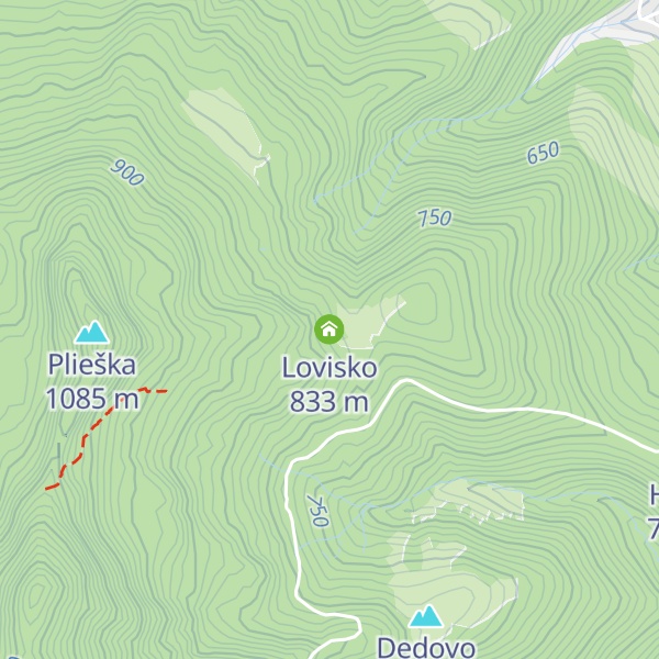 Map of Lovisko